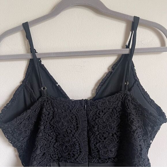 Boohoo Plus Black Premium Lace Tank Bodysuit Size 18 - Picture 5 of 12